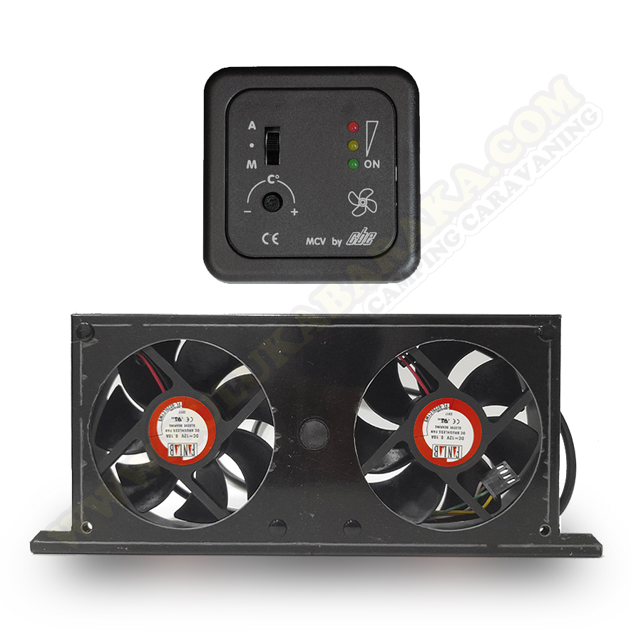 Doble ventilador CBE para neveras